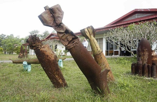 us bomb shells are seen at a mines and bombs museum in vietnam 039 s central quang tri province march 2 2015 photo reuters us bomb shells are seen at a mines and bombs museum in vietnam 039 s central quang tri province march 2 2015 photo reuters