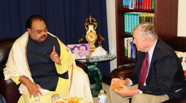 hussain told rohrabacher that mqm members are being subjected to severe human rights violations photo mqm website hussain told rohrabacher that mqm members are being subjected to severe human rights violations photo mqm website