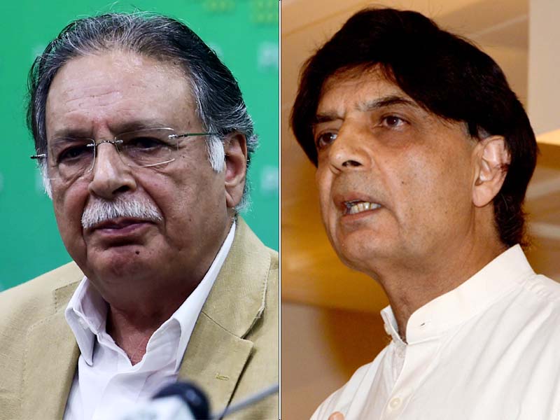 rashid points finger at establishment for pml n govt woes much to nisar s chagrin