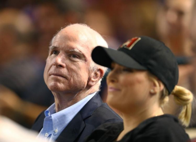 arizona republican senator john mccain in attendance of the arizona diamondbacks game against the los angeles dodgers at chase field photo reuters arizona republican senator john mccain in attendance of the arizona diamondbacks game against the los angeles dodgers at chase field photo reuters