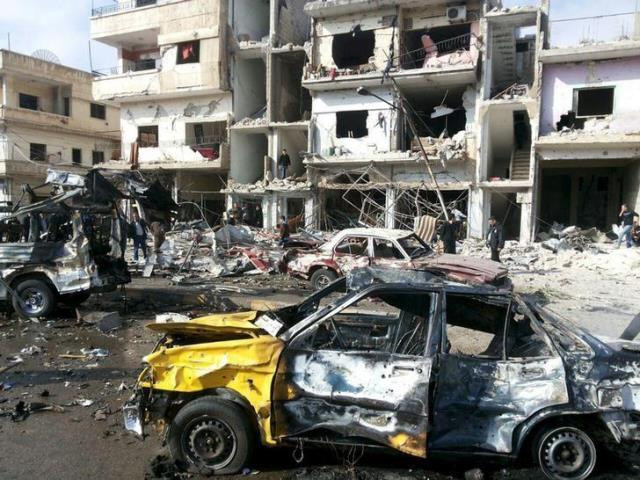 manar television station cited casualties but gave no details photo afp