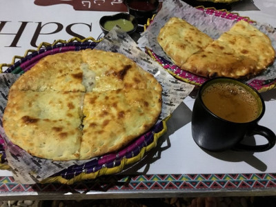 fulfilling fillings and lassi at naan sahab
