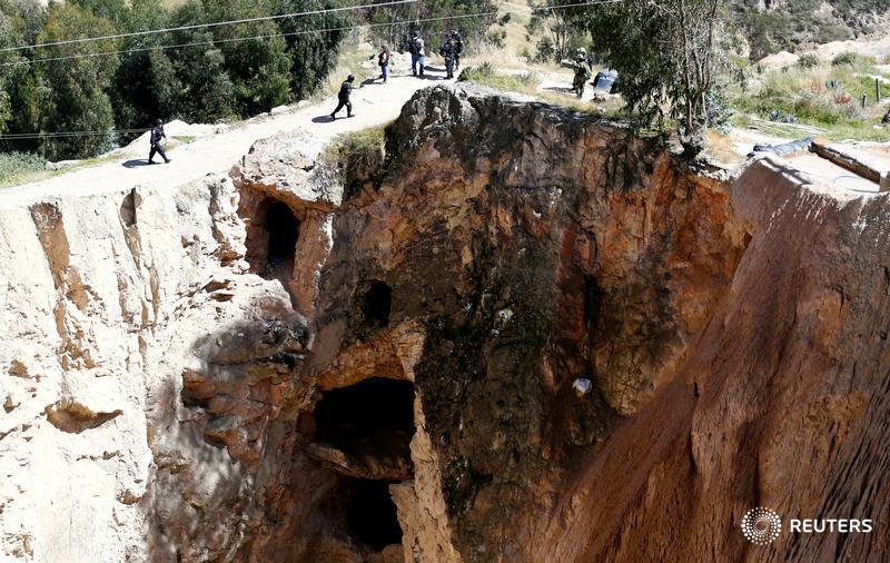 mining cave photo reuters