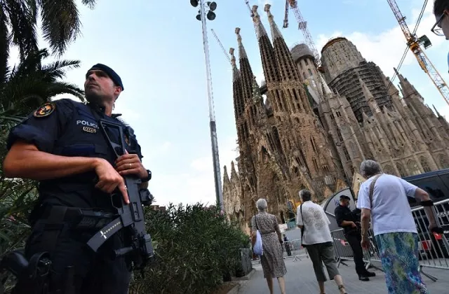 mourners gathered in barcelona 039 s sagrada familia basilica to remember the 14 people killed in two deadly vehicle attacks claimed by the islamic state group photo afp mourners gathered in barcelona 039 s sagrada familia basilica to remember the 14 people killed in two deadly vehicle attacks claimed by the islamic state group photo afp