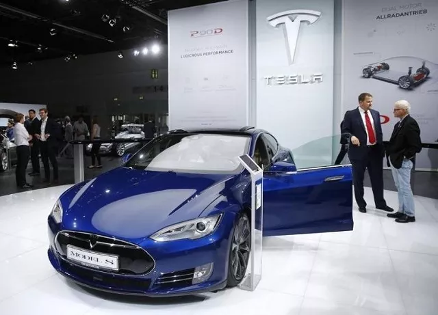 the tesla model s is presented during the media day at the frankfurt motor show iaa in frankfurt germany september 15 2015 photo reuters the tesla model s is presented during the media day at the frankfurt motor show iaa in frankfurt germany september 15 2015 photo reuters