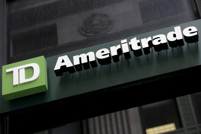 a td ameritrade sign is seen outside a branch in the financial district in new york february 29 2016 photo retuers