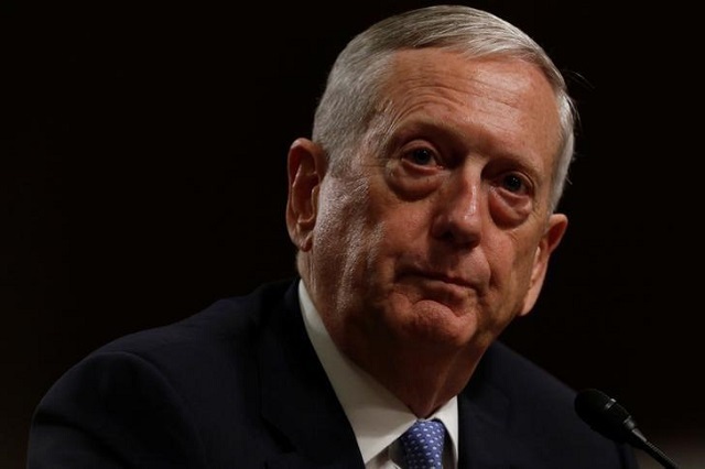 us defense secretary jim mattis photo reuters