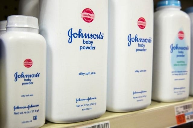bottles of johnson amp johnson baby powder line a drugstore shelf in new york october 15 2015 photo reuters bottles of johnson amp johnson baby powder line a drugstore shelf in new york october 15 2015 photo reuters
