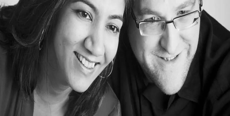 george fulton with his wife kiran photo online george fulton with his wife kiran photo online