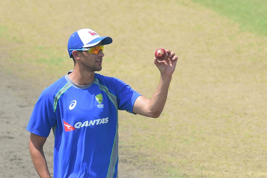 back in the mix agar toured india with australia earlier this year but never got a chance to play as his fellow left armer o 039 keefe took 19 wickets at an average of 23 26 including 12 in the first test at pune photo afp