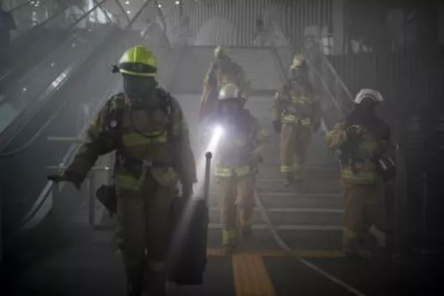 south korean firefighters take part in an anti terror drill as a part of the ulchi freedom guardian exercise in seoul south korea august 23 2017 photo reuters south korean firefighters take part in an anti terror drill as a part of the ulchi freedom guardian exercise in seoul south korea august 23 2017 photo reuters