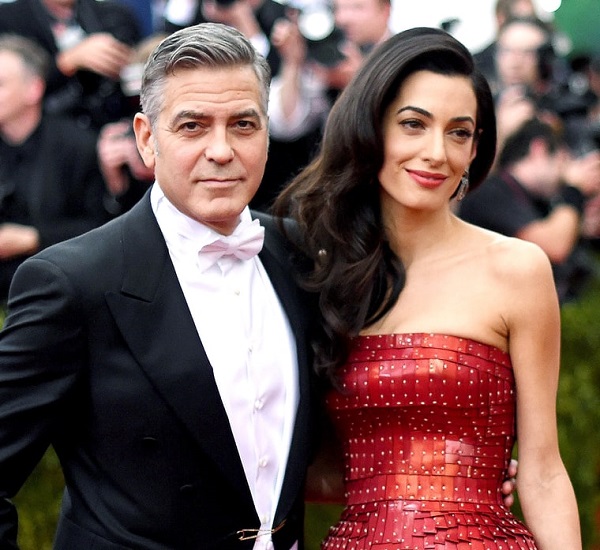 george and amal clooney photo file