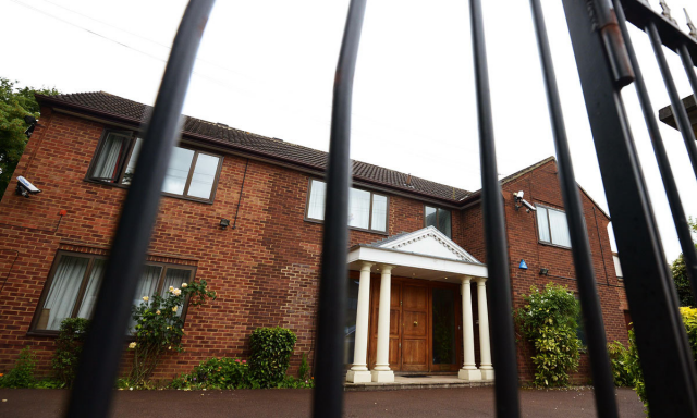 a picture shows the house of altaf hussain the leader of pakistan 039 s muttahida qaumi movement mqm party in northwest london afp