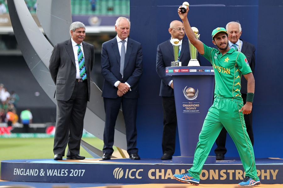young blood waqar believes pakistan s improved fielding led to silverware in the 2017 champions trophy photo afp