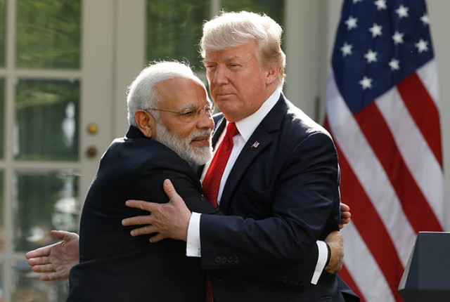 india 039 s prime minister narendra modi hugs us president donald trump as they give joint statements in the rose garden of the white house in washington us june 26 2017 reuters india 039 s prime minister narendra modi hugs us president donald trump as they give joint statements in the rose garden of the white house in washington us june 26 2017 reuters