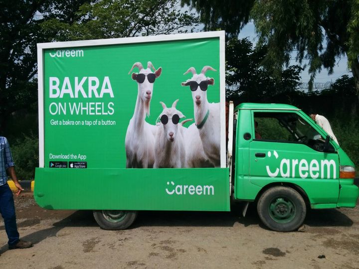 with bakra on wheels careem is bringing sacrificial animals to your doorstep