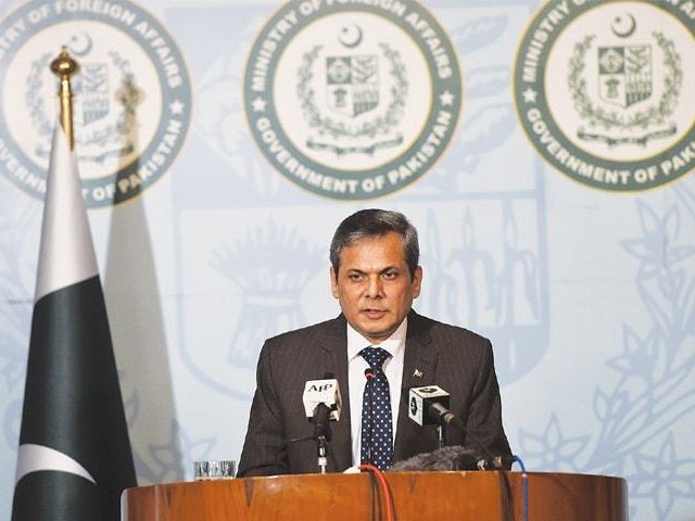 foreign office spokesperson nafees zakara photo afp