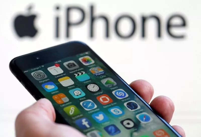 an apple iphone 7 and the company logo are seen in this illustration picture taken in bordeaux france february 1 2017 photo reuters an apple iphone 7 and the company logo are seen in this illustration picture taken in bordeaux france february 1 2017 photo reuters