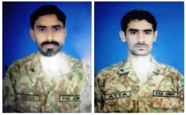 a file photo of sepoy imran and atta photo ispr a file photo of sepoy imran and atta photo ispr