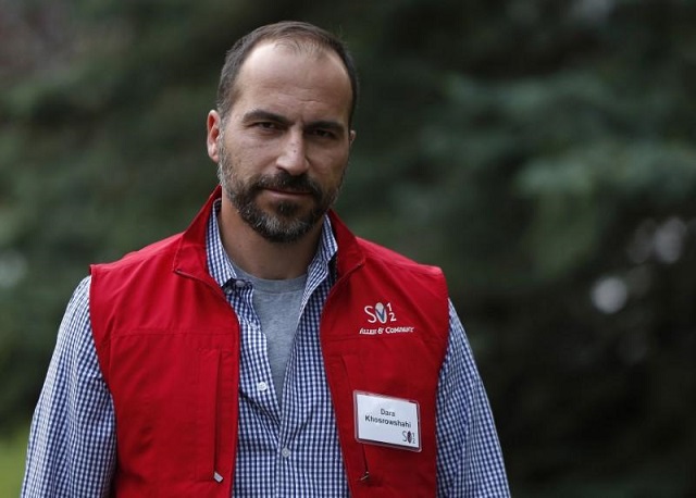 file photo   ceo of expedia inc dara khosrowshahi attends the allen amp co media conference in sun valley idaho july 13 2012 photo reuters