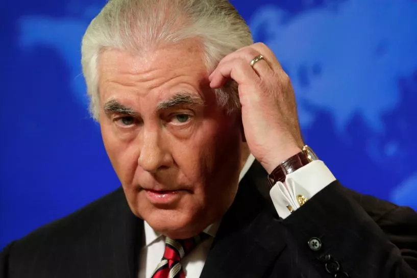 us secretary of state rex tillerson speaks at a press briefing at the state department in washington photo reuters us secretary of state rex tillerson speaks at a press briefing at the state department in washington photo reuters