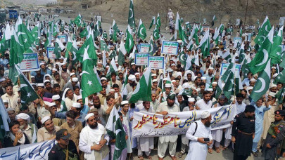 residents of k p fata protest against new us policy