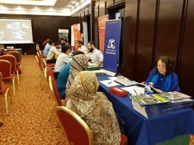 over the years thousands of students have benefitted from these expos which are held twice annually across major cities of pakistan photo express over the years thousands of students have benefitted from these expos which are held twice annually across major cities of pakistan photo express
