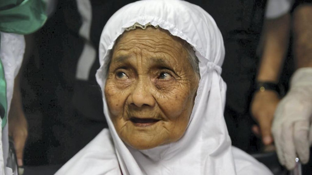 ibu mariah marghani muhammad 104 is one of the oldest people performing hajj this year she said she was thrilled to be on her way to the holy city of mecca photo saudi arabia 039 s ministry of culture and information ibu mariah marghani muhammad 104 is one of the oldest people performing hajj this year she said she was thrilled to be on her way to the holy city of mecca photo saudi arabia 039 s ministry of culture and information