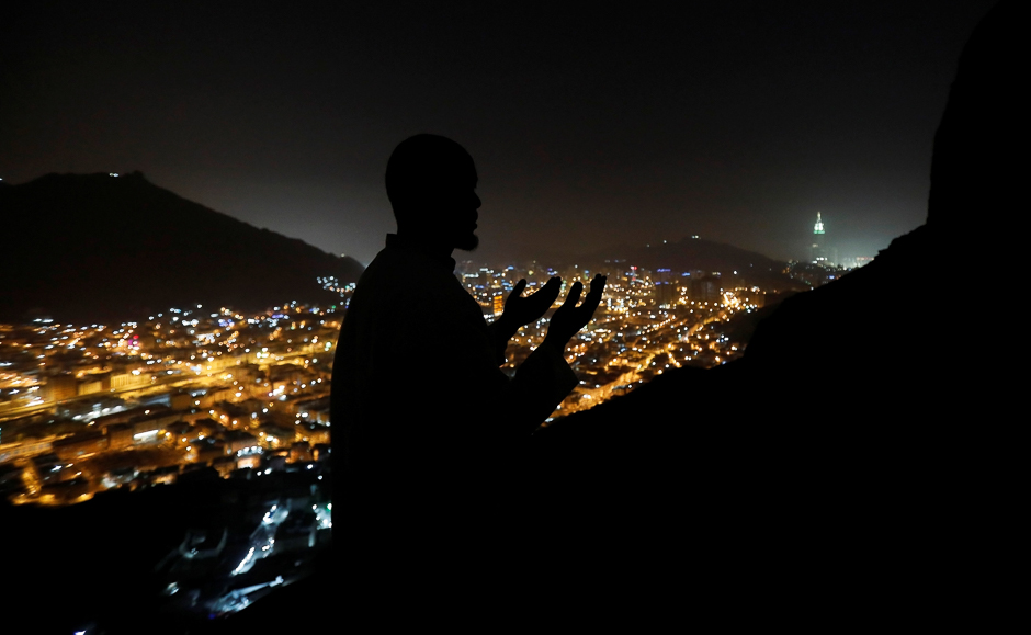 muslims pray at the holy kaaba ahead of the annual haj pilgrimage in makkah saudi arabia photo reuters