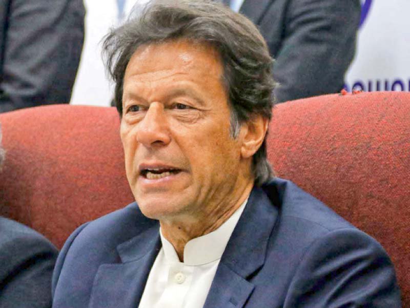 imran said he has been voicing his concerns about corruption being the biggest issue of the country for the last 21 years photo file