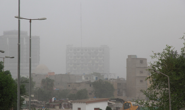 the rain on tuesday august 29 turned the weather of karachi pleasant photo athar khan