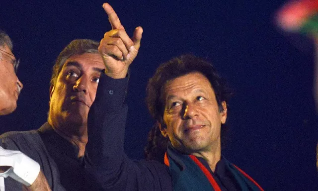 imran khan gestures doing a march photo afp imran khan gestures doing a march photo afp