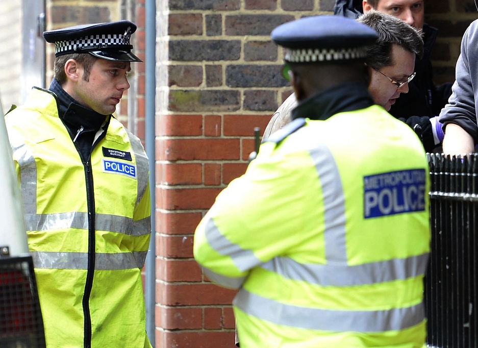 a file photo of london metropolitan police photo reuters