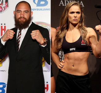 ufc champion ronda rousey got married and we re obsessing over her dress ufc champion ronda rousey got married and we re obsessing over her dress