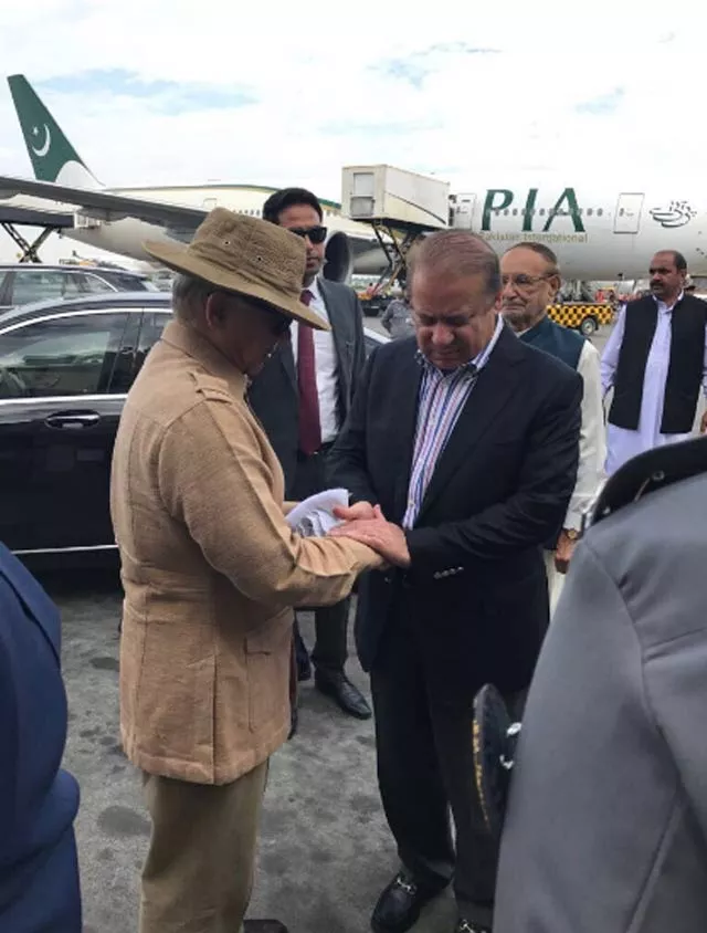 former pm will celebrate eid with his ailing wife and family there photo courtesy twitter former pm will celebrate eid with his ailing wife and family there photo courtesy twitter