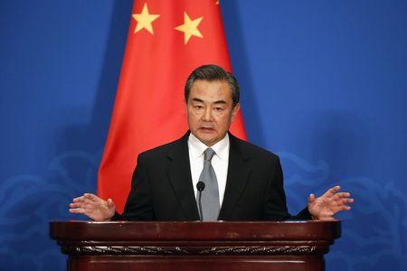 chinese foreign minister wang yi photo reuters