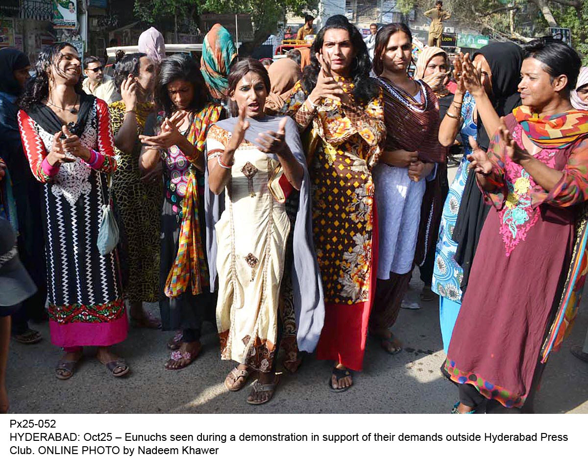 transgender persons protesting for their due rights photo online