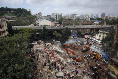 2 dead over 30 feared trapped in mumbai building collapses 2 dead over 30 feared trapped in mumbai building collapses
