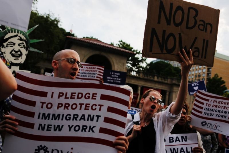 under the terms of the agreement reached in a federal court in new york the government must contact all individuals who had been turned away at borders as a result of the president 039 s first executive order that came into force on january 27 and inform them they may seek re entry photo afp