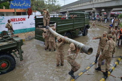 most of karachi cleared of rainwater but heavy clouds threaten to dampen eid most of karachi cleared of rainwater but heavy clouds threaten to dampen eid