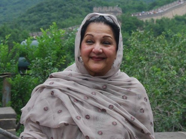 kulsoom nawaz photo file