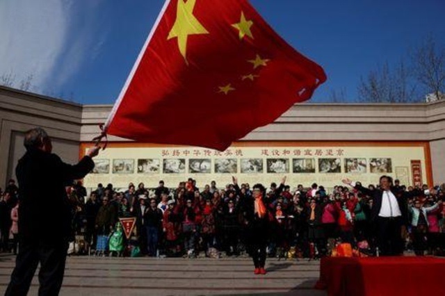 anyone who mocks china s national anthem faces up to 15 days in police detention photo reuters