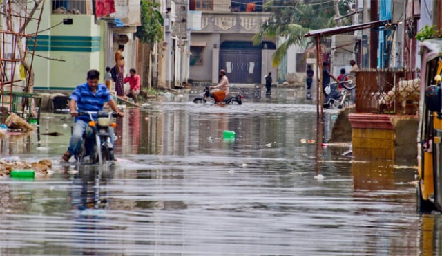 recent rain has badly affected district central including surjani town photo inp recent rain has badly affected district central including surjani town photo inp