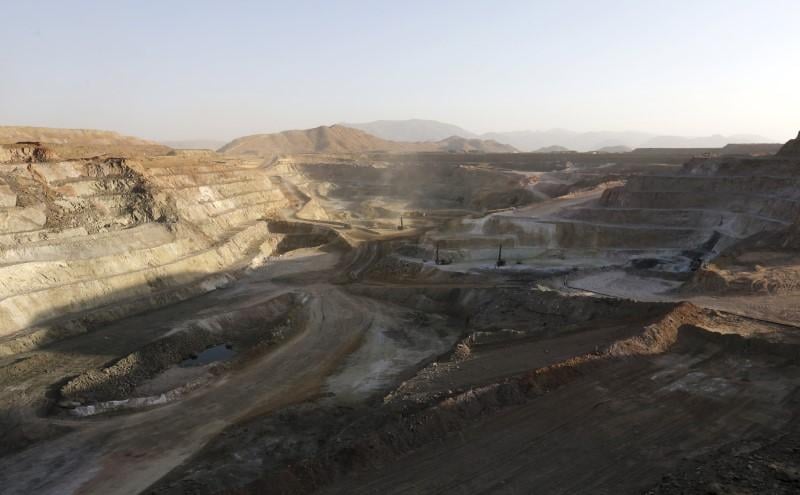 a general view shows the gold copper and zinc mining pit at the bisha mining share company northwest of eritrea 039 s capital asmara february 17 2016 photo reuters