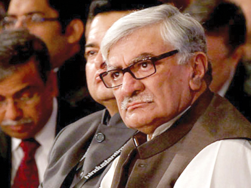 anp chief asfandyar wali khan photo file