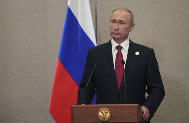 russian president vladimir putin attends a news conference after brics brazil russia india china and south africa summit in xiamen china september 5 2017 photo reuters