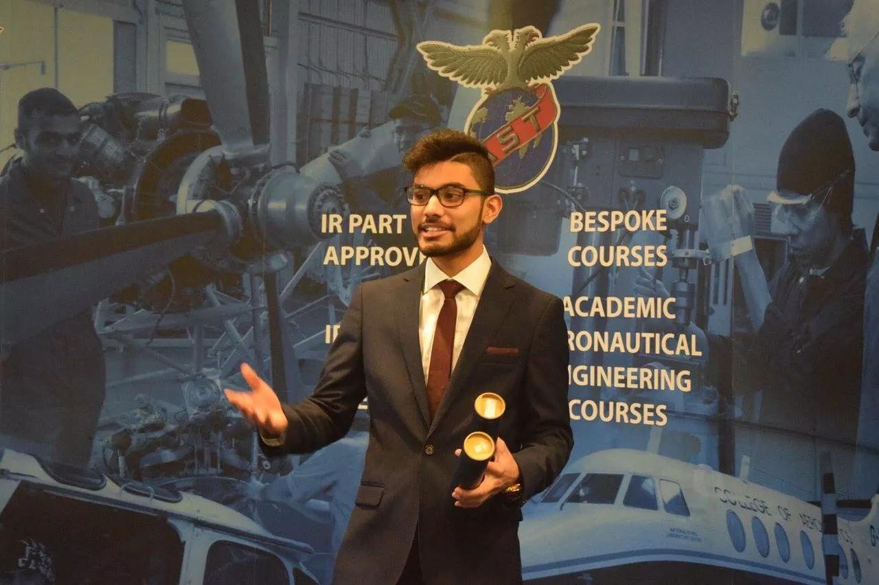 hamza nasir saigal is the only pakistani student who was studying the two year aviation programme at the prestigious air service training ast academy in perth scotland hamza nasir saigal is the only pakistani student who was studying the two year aviation programme at the prestigious air service training ast academy in perth scotland