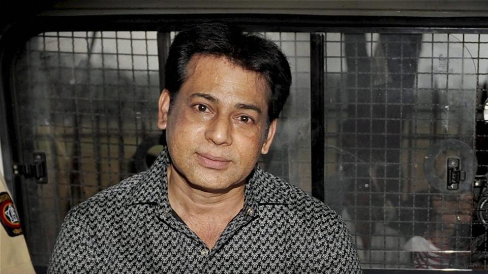 abu salem who was convicted by a special tada court in 1993 mumbai blasts case being produced in court photo pti