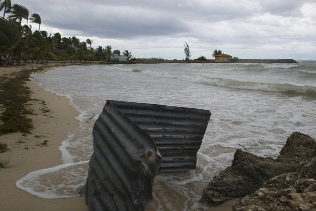 a picture taken on september 6 2017 shows a general view of the pointe de la verdure beach in gosier on the french overseas island of guadeloupe as high winds from hurricane irma hit the island monster hurricane irma slammed into caribbean islands today after making landfall in barbuda packing ferocious winds and causing major flooding in low lying areas as the rare category five storm barreled its way across the caribbean it brought gusting winds of up to 185 miles per hour 294 kilometers per hour weather experts said photo afp a picture taken on september 6 2017 shows a general view of the pointe de la verdure beach in gosier on the french overseas island of guadeloupe as high winds from hurricane irma hit the island monster hurricane irma slammed into caribbean islands today after making landfall in barbuda packing ferocious winds and causing major flooding in low lying areas as the rare category five storm barreled its way across the caribbean it brought gusting winds of up to 185 miles per hour 294 kilometers per hour weather experts said photo afp