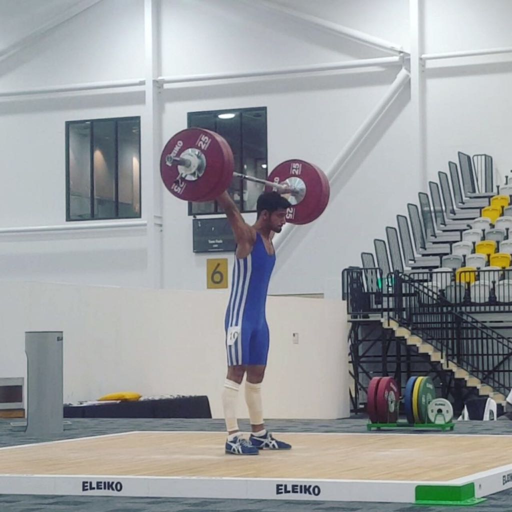 best of the best talib faced stiff competition from weightlifters from fiji sri lanka india and australia but he managed to leave them all behind to grab first place photo courtesy pwf